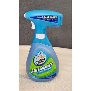 (1) Scrubbing Bubbles Daily Shower Power Sprayer Cleaner Discontinued‎ Bath Blue